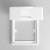 佛山照明（FSL）插座防水盒防溅盒 86型通用透明墙壁插座保护盒 防溅盒（白色款）