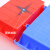 货架斜口分类零件盒组合式物料盒元件盒塑料盒螺丝盒工具箱收纳盒 B1#蓝色 170*115*80