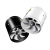 顺水 圆形管道排气扇大吸力通风换气排烟排气排风机换气扇 （铜线电机）6英寸-黑色-150mm