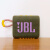 JBL GO3 音乐金砖三代音箱 蓝牙户外便携音响 GO2升级版 迷你低音炮小音响 IP67防水防尘 GO3绿色