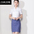 蕉京南航空姐制服女职业衬衫马甲裙子套装春夏季修身售楼接 短x袖衬衫白色 xs