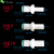 国产塑料CPC型接头 快速拨插 带截止阀 止回阀公母连接件快速接头 RN7-双截止阀