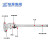 哈量带表卡尺双向防震 0-150200300500mm 0.02 哈尔滨哈工 0-150上下尖头带测深尺 默认