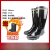 靴10KV20KV25KV30KV35KV国家电网供电局专用电工高压雨鞋 10KV雨靴（配保暖加绒鞋套 37