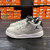 耐克（NIKE）女鞋Air Jordan Courtside 23 简版AJ23休闲篮球鞋复古大童运动鞋 AR1002-002小藤原浩灰  37.5