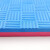 赫思迪格 跆拳道地垫 加厚泡沫地垫隔音减震体能训练保护垫 红蓝-五道纹3.0cm厚 1*1米 HGJ-1822