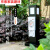 京昂别墅营地水电桩房车景区充电柱黑色码头岸电桩智能户外防水插座箱 GRWE601212S-R(1)