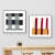 北欧风现代装饰画创意色块抽象几何小众挂画客厅餐厅正方形墙壁画 D款 40*40cm( ps框+布面画)
