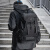 袋鼠旅行包男大容量背包户外登山包旅游行李超大书包潮牌电脑双肩包女 黑色