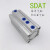 SDAT倍力气缸多位置双行程气动元件气缸SDAT322F402F502F632F802F SDAT100X20X0
