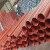 鑫嵘 高温风管红色300度红色硅胶硫化耐腐蚀防火抽风软管内径400mm*1.0mm*4米