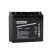 UPS蓄电池NP17-12型号电池12V17A阀控密封式铅酸免维护电池 黑色