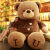 麦室玩具熊的五个夜晚超大号泰迪熊猫布娃娃毛绒玩具公仔玩偶睡觉抱枕 粉色/可拆洗 直角量1.2米拉直量80厘米