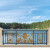 强宁恒达铝艺护栏围墙阳台户外防护栏杆别墅庭院门家用阳台中式铝合金围栏 牡丹款(3*1.8m)