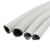 包塑金属软管白色蛇皮管阻燃PVC电线电缆保护套管 加厚38/40mm/20米