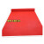 冰禹  塑胶防滑垫  加密加厚6mm宽1.2米*1米 红色