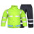 反光雨衣雨裤套装新式交通安全服分体式男防水反光骑行荧光黄 150D荧光绿上衣 M