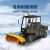 博赫尔（POHIR） 驾驶式大型燃油道路扫雪机工厂物业市政除雪机户外清雪车 PHR-165D（1.65米滚刷扫雪机）