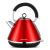 北欧欧慕（nathome）电热水壶MR7456A 电烧水壶家用英伦品质电热水壶不锈钢烧水壶 mr7456a红色 1.5l 5L 1.5l