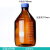蓝盖试剂瓶 螺口 透明 棕色试剂瓶密封瓶50/100/250/500/1000ml多规格  2000ml棕色 