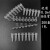 荧光定量 PCR 8连管 0.2ml 八连管/8联管 排管 平盖 0.2ml 8连管   200套