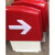加油站进出入口指示灯箱中国石化私人民营加油站方向导视标识标牌 进口 85高   60宽 加油站