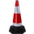 雪糕桶 橡胶路锥 反光锥路障 交通圆锥形筒 禁止停车桩 警示牌塑料锥桶 路锥灯