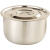 304不锈钢盆带盖装油盆油缸厨房小号圆形汤盆料理盆子 17厘米(带盖)304材质