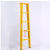 电工专用玻璃钢绝缘梯关节梯合梯人字梯电力检修专用绝缘梯子直销 35米单梯