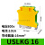 USLKG2.5/3/5/6/10/16/35黄绿双色接地电压UK导轨式接线端子排PE USLKG-16