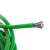 安达通 钢丝绳 pvc涂塑绿色包塑钢丝绳 8毫米（30公斤约210米）/卷 