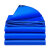 企桥 帆布油布 双面蓝色防水遮阳布 12m*8m 特厚款