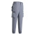 鸣固 夏季降温空调裤工地电焊裤子带风扇防暑工装裤 灰色+5v风扇 4XL