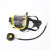 迈恻亦正压式空气呼吸器面罩 呼吸器配件 全面罩 黄色 面罩加罐头 6.8L空气呼吸器