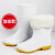 EVA泡沫雨靴夏季防水高筒男女鞋防水水靴厨房防滑耐油靴 高度30cm左右白色(牛筋底-加绒 39