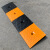橡胶路沿坡道垫斜坡马路牙子三角垫汽车爬上坡台阶垫板家用 橡胶100*25*6cm