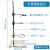 大号铁架台方座支架全套加厚高40cm60cm多功能不锈钢化学实验室烧瓶十字夹子滴定夹蝴蝶夹铁圈试管夹 不锈钢铁架台全套/高60cm/重1.67kg