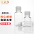 WHB卧宏生物细胞培养基瓶密封透气盖方形PET血清瓶TC处理无菌带刻度透明试剂瓶60ml-1000m 1000ml 方瓶-无菌-24个/包