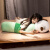 OLOEY长条抱枕宝宝可爱动物长条靠枕女孩沙发床上枕头儿童陪睡玩偶礼物 狗 60cm