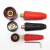 OLOEY电焊机快接头/焊机插头欧式DKJ10-25-35-50-70直流逆变电焊机配件 3550插头插座（红色）