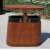 户外创意不锈钢仿木纹垃圾箱酒店公园分类果皮箱镀锌钢板垃圾桶
