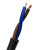 国标铜RVV护套线2二3三芯4四五芯2.5 46 10 16平方电缆电源电线 4芯2.5(3+1)型(1米)