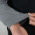 针织弹力套袖加长款工作透气舒适护袖家务清洁防污防脏男女用袖套 针织弹力套袖 黑色：2双