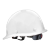 国标工地安全帽透气加厚建筑工程施工安全头帽领导圆头盔定做印字 圆盔不透气白色【旋钮帽衬】