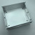 铝盒铝壳屏蔽盒钣金铝壳铝板折弯机箱DIY壳体仪表壳XR-66 高180*宽140*长250(配提手)