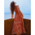 港姿莉三亚度假裙子小个子法式碎花连衣裙女夏季超仙女海岛海边沙滩长裙 图片色  s