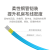 SHENGCOMM盛和 超细柔性铠装 FC-SC 单模双芯光纤跳线 抗拉抗压抗弯曲防鼠咬 LSZH 蓝色 30米 AOC2-FC-SC-SM-2.0*2-BU-30M