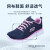 斯凯奇（Skechers）女鞋士 24秋季新款运动鞋缓震轻便网面透气休闲鞋耐磨跑步鞋子女 37码以上建议拍小半码/海军蓝色 36