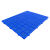 防潮板塑料垫板网格板塑料托盘冻库托板冷库地台板仓库防潮垫货板 圆孔加厚100x80x10厘米蓝色