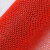 五星盾 PVC镂空地毯 S形塑胶防水大面积地垫入户门垫可剪裁 浴室厕所游泳池防滑垫红色 厚4.5宽1.6m（单米价格）